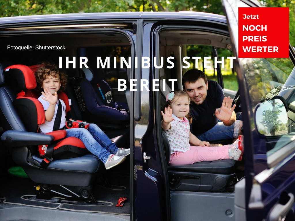 Minibus Aktion Autovermietung Fischer